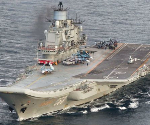 Report: Russian Flotilla En Route to Syria Via English Channel