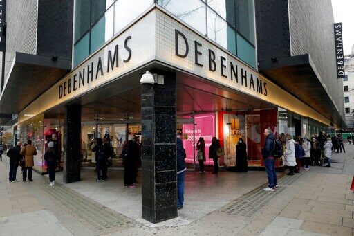 Frasers Mulls Last-minute Rescue of UK Store Chain Debenhams