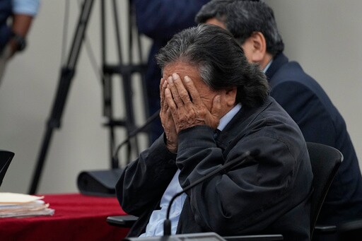 Peru's Ex-president Toledo Gets More than 20 Years in Prison in Case Linked to Corruption Scandal