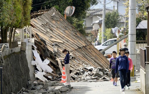 Aftershocks, Widespread Damage after Deadly Japan Earthquake