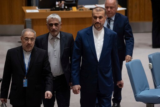 The Latest | Iran Fires Air Defense Batteries and Diverts Flights after Explosions