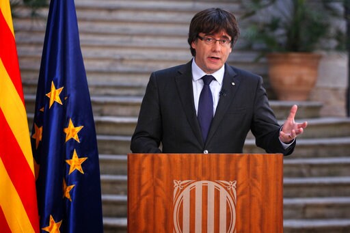 The Latest: Official: Catalan 'silent Majority' to be Heard