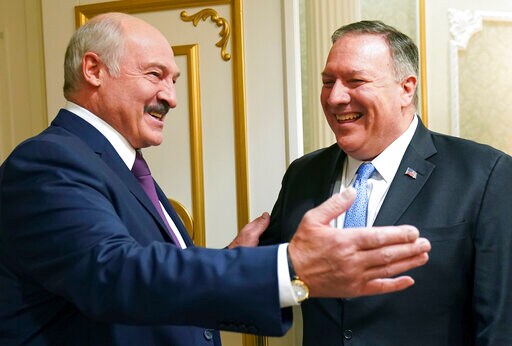 Pompeo in Belarus to Push Better Ties, Counter Russia, China