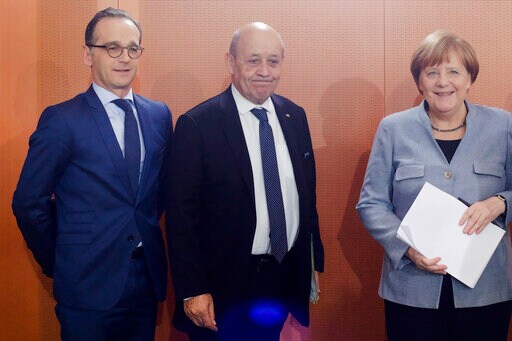 French Foreign Minister at German Cabinet under New Pact