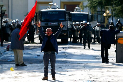 Albania Opposition Holds New Rally, Calls for Early Election
