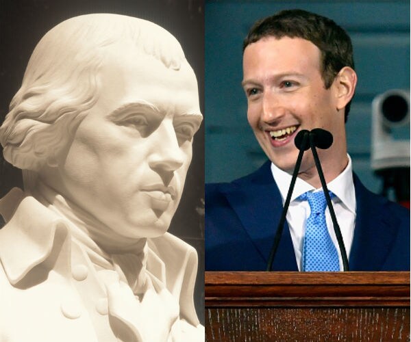 WSJ Op-Ed: Facebook's Mark Zuckerberg Is No James Madison