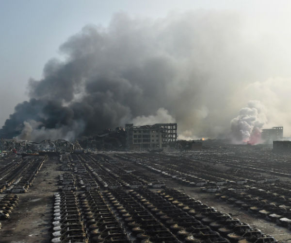 Scores Dead, Hundreds Hurt in Huge Explosions at Chinese Port City