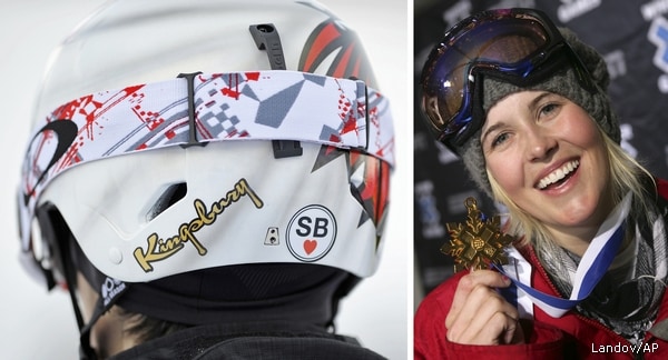 Sarah Burke Stickers to Honor Deceased Skiier Prohibited at Sochi Games