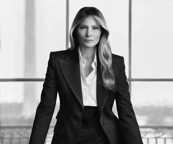 melania trump's official white house portrait.