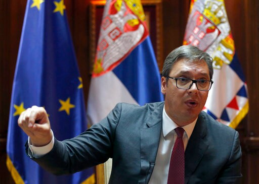 AP Interview: Serbian Leader Vows to Lead Nation into the EU