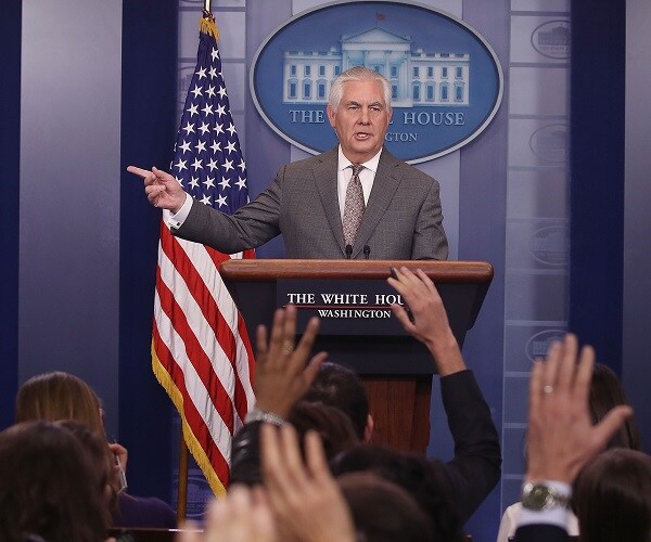 Tillerson Beleaguered, But Still at the Table