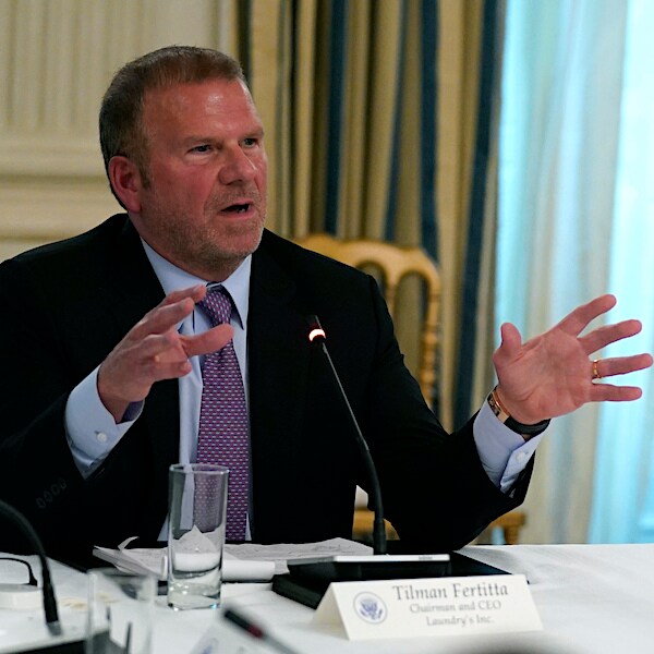 tim fertitta speaks during a white house forum monday