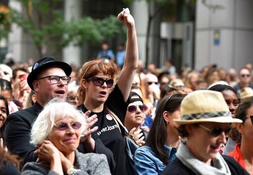Women Rally for Gender Equality at Toronto Film Festival