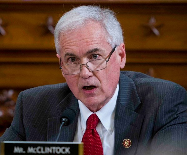 rep. tom mcclintock speaks at a house committee