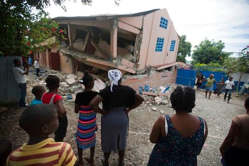 Back-to-back Temblors Have Some Haitians Sleeping outside