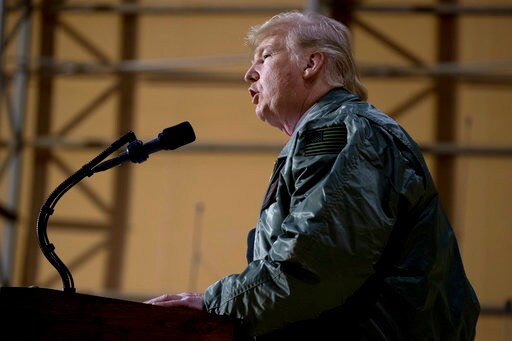 Trump Finally Hews to Ritual of Meeting Troops in Harm's Way