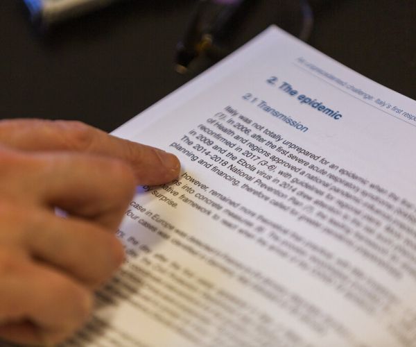 WHO Was Warned Lives Were at Risk over Yanked Italy Report