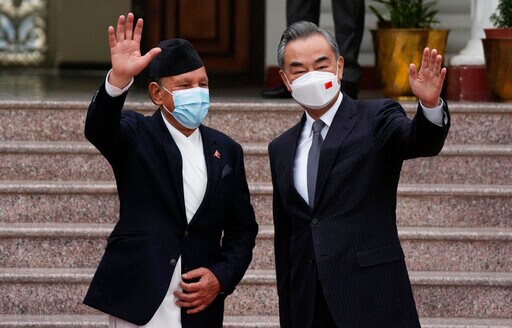 Chinese Foreign Minister Visits Nepal to Shore up Ties
