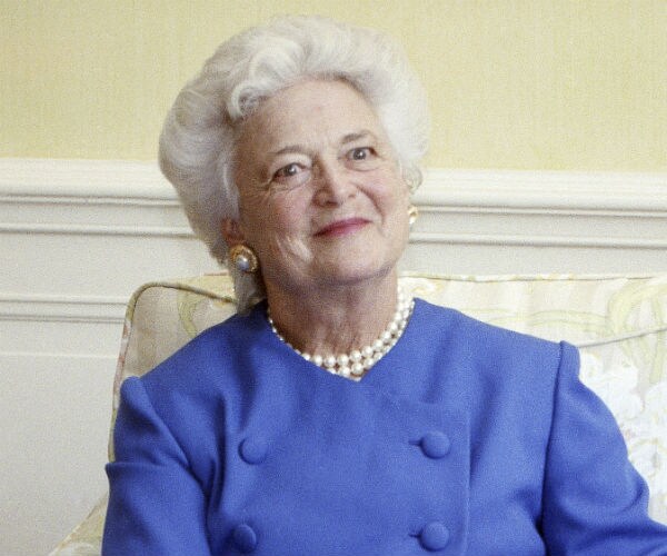 Former first lady Barbara Bush