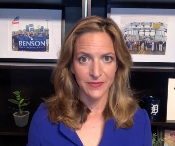 jocelyn benson sits in chair