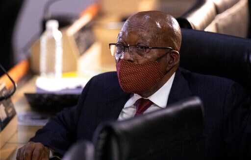 Former South Africa President Testifies before Commission