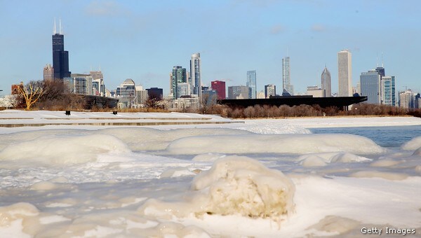 Brutal Cold Shuts Schools, Delays Travel in Midwest