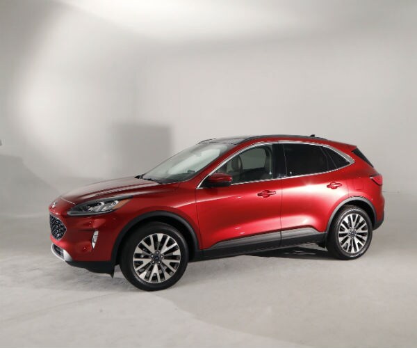 the 2020 ford escape is shown