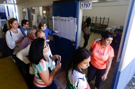 The Latest: Costa Rica Evangelical Leads Presidential Vote