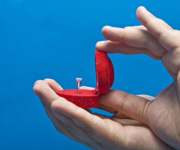 Miami-Dade Officer Julian Padron Proposes at Graduation