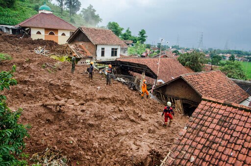 26 Missing, at Least 13 Dead in Indonesia Landslides