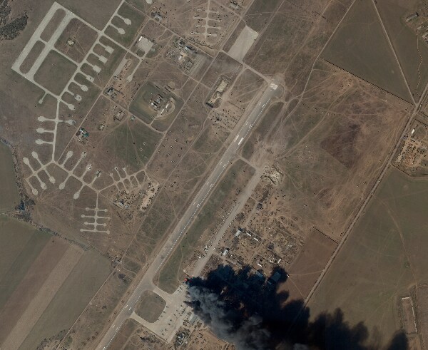 Ukraine's Military Says It Hit Russian-Seized Kherson Airport