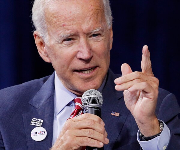Former Vice President and Democratic presidential candidate Joe Biden