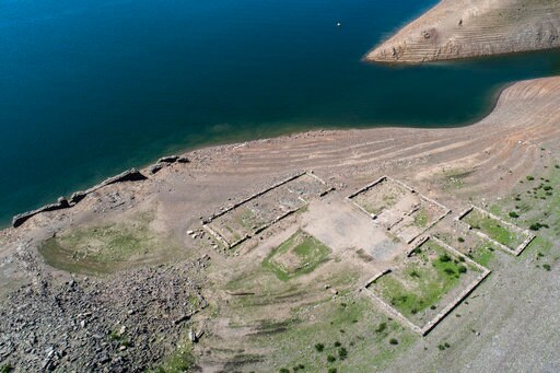 Drought Reveals Remains of German 'Atlantis' in Lake