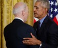 Obama, Biden Reunite at WH to Tout Obamacare, New Provision 