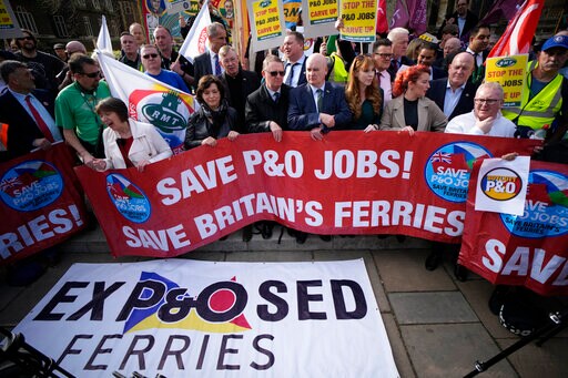 UK Ferry Operator Says it Acted Lawfully in Mass Firings