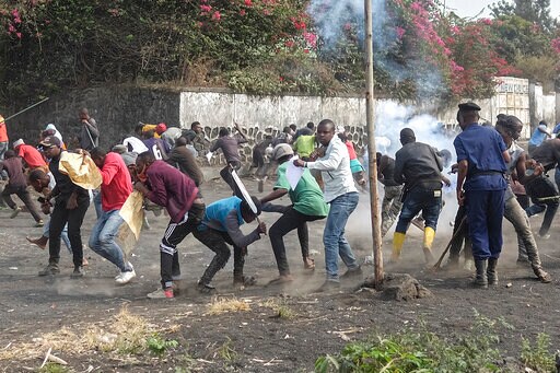Power Line Kills 4 at Anti-UN Protest in Eastern Congo