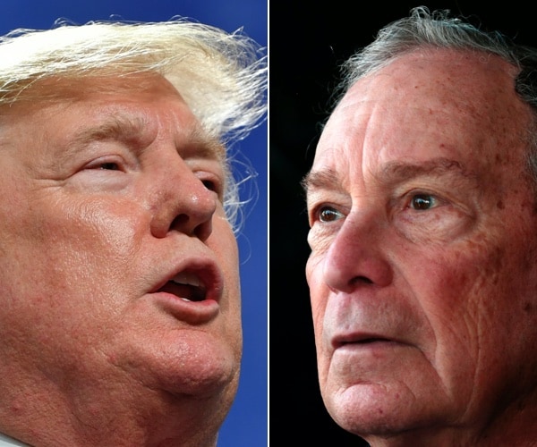 Trump and Bloomberg Trade Insults, Attacks