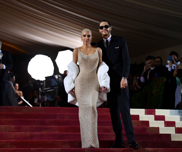 Kim Kardashian and Pete Davidson