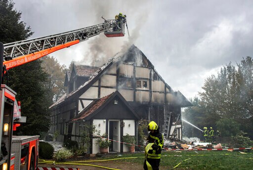 German Women Facing Eviction Blow up House
