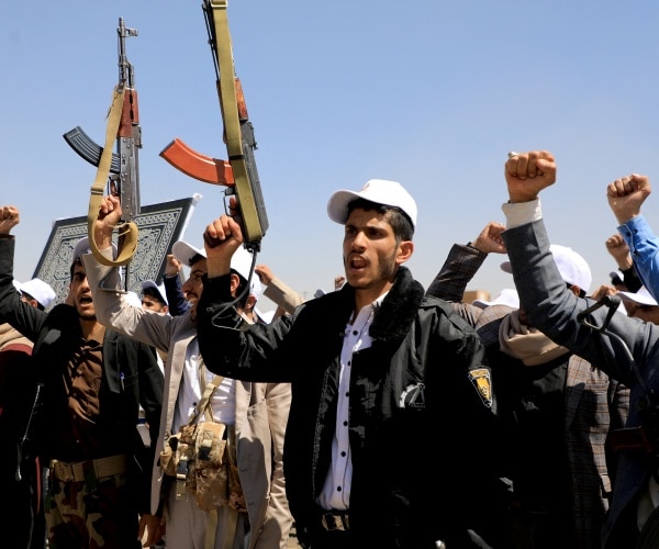 The British military launched airstrikes with the United States targeting Yemen's Houthi rebels, the...