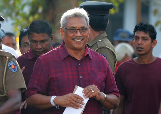 Former Sri Lankan Defense Chief Wins Presidential Vote