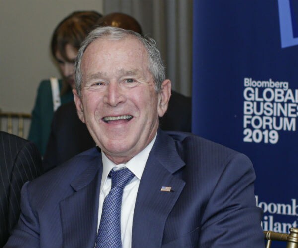 former us president george w bush 