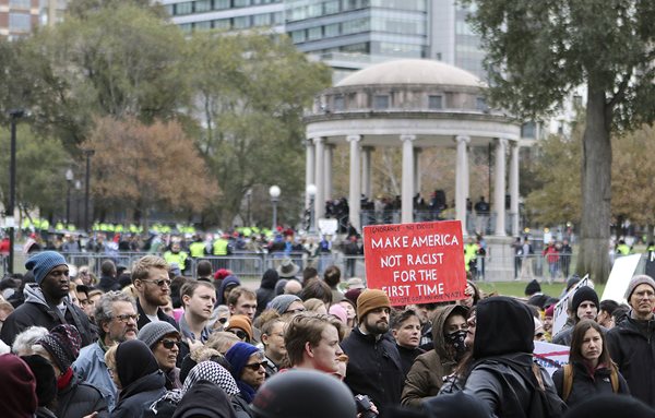 Boston Free Speech Rally Draws Supporters, Protesters
