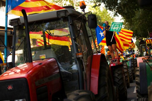 The Latest: EU Official: Respect Spain's Constitution