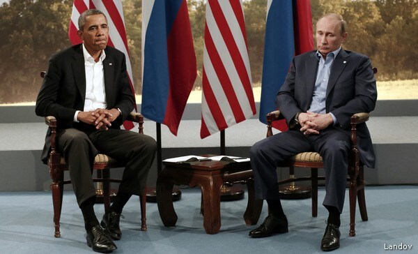 Obama: Putin's 'Shtick' Is to Look like Tough Guy