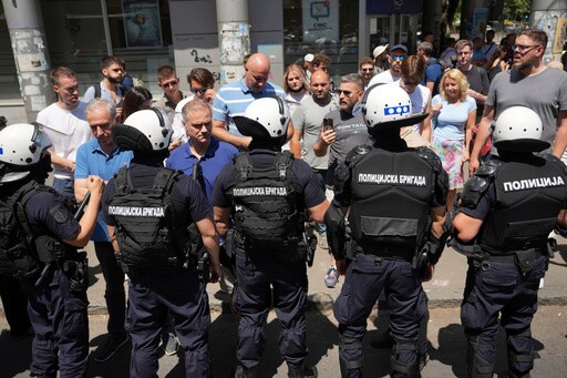 Europe's Human Rights Watchdog Concerned Over Use of Force Against Serbia Anti-corruption Protesters