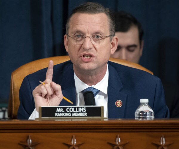 rep. doug collins is shown on capitol hill