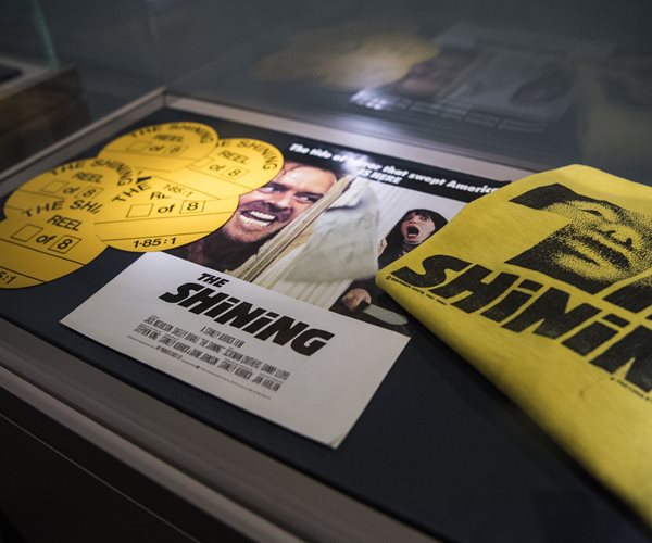 Promotional objects for the film "The Shining." 