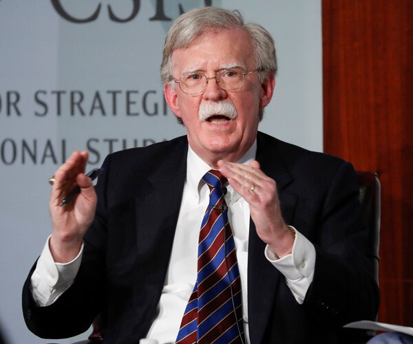 Former national security adviser John Bolton
