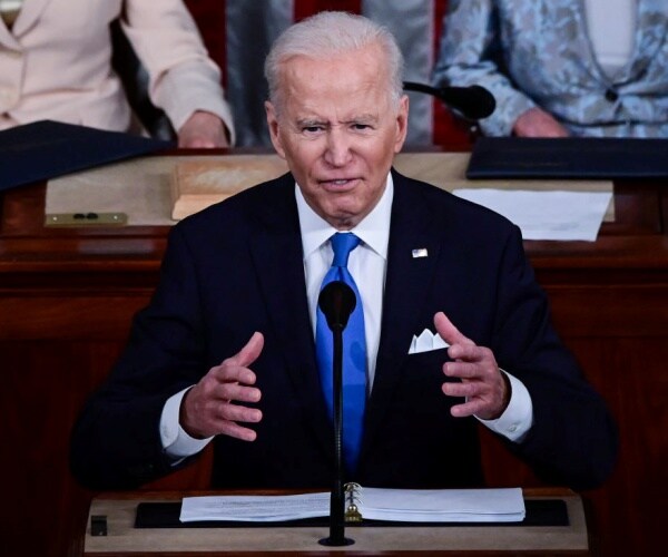 President Joe Biden delivers speech